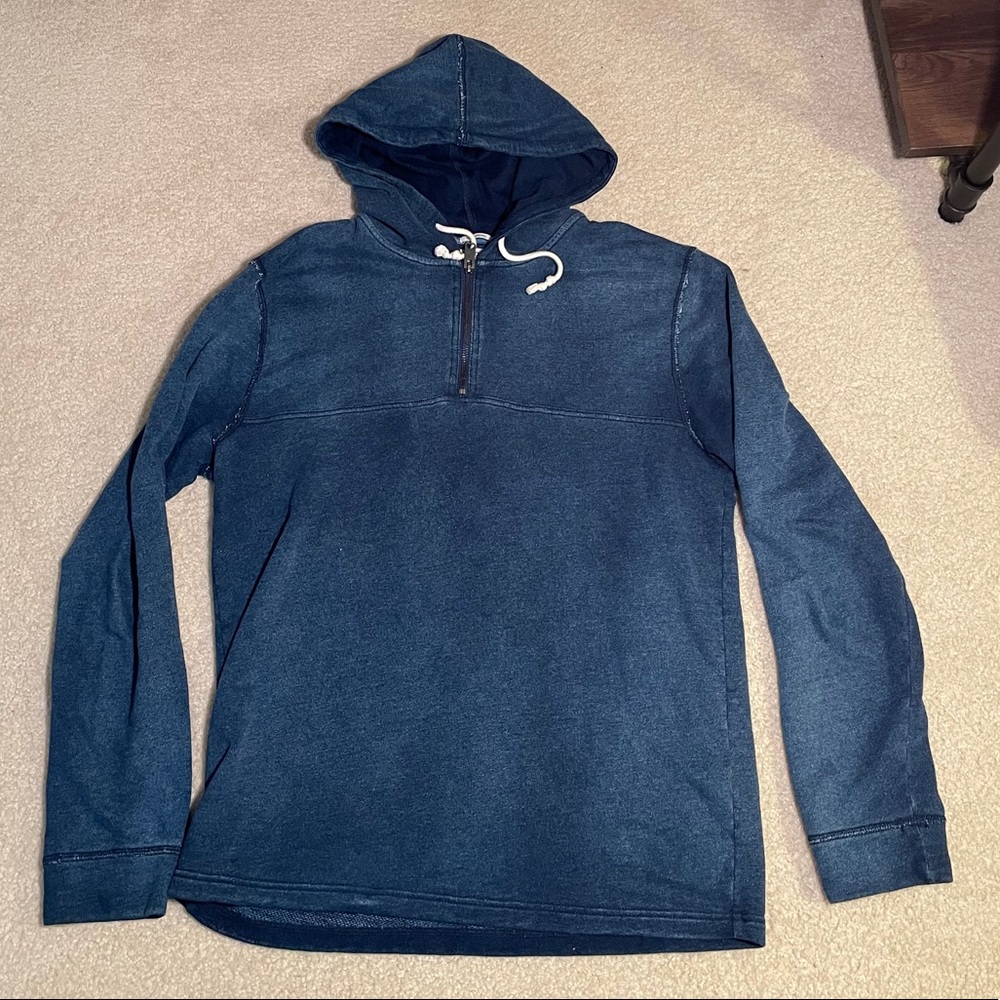 Lucky Brand Quarter Zip Hoodie